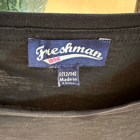 Freshman 1996 girls ruffled short sleeve tee - Picture 3 of 7